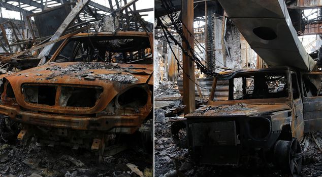 70 luxury cars turned to ashes! The damage is incredible.