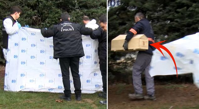 A newborn baby corpse was found by the roadside.