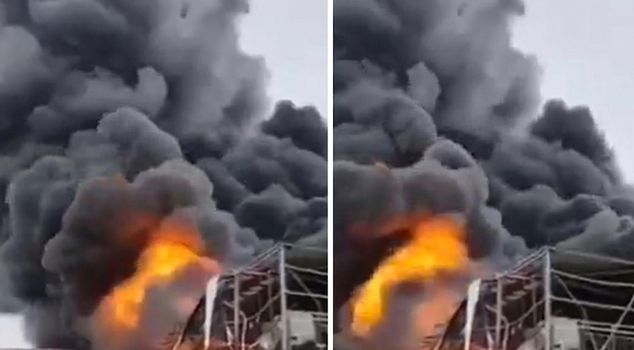 إيران ضربت مصنع الكيمياء في إسرائيل في هجوم انتقامي.