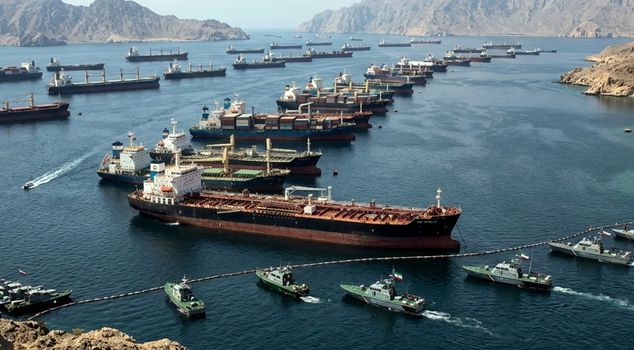 Approval of the bill imposing restrictions and fees on passage through the Strait of Hormuz from Iran.