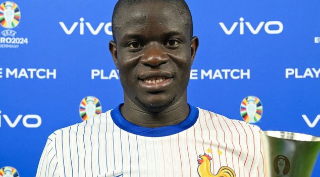 Kante's performance in the national team match made headlines in the world press.