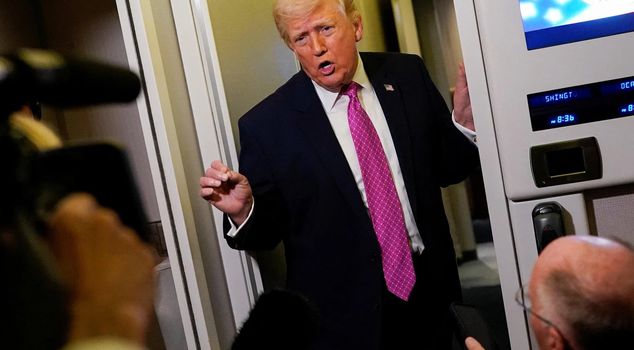 Trump: There has been a regime change in Iran.