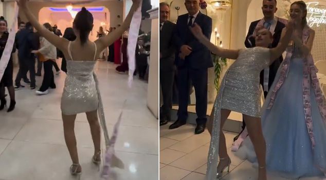 Such a graduation ceremony has never been seen! The dance captivated the guests.