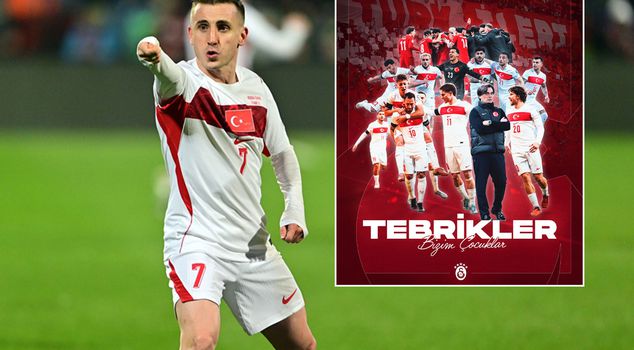 Galatasaray's controversial post: The detail about Kerem Aktürkoğlu drew reactions.