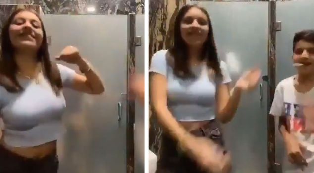 Everyone thought it was Ronaldo in the bathroom! The truth later came out.