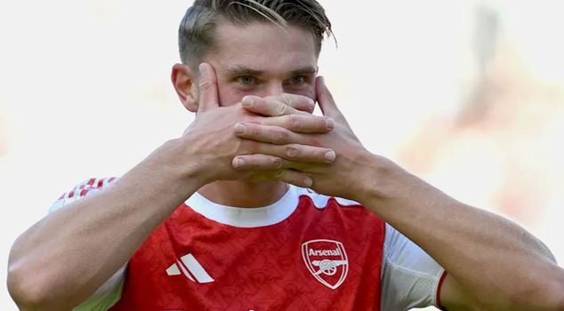 Gyökeres has patented the joy of scoring a goal.