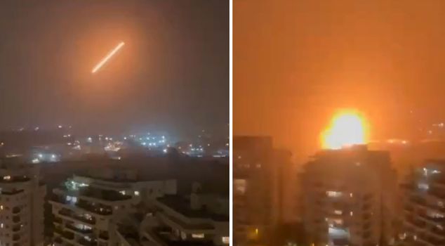 Retaliation for the bridge attack from Iran: They struck with a ballistic missile.