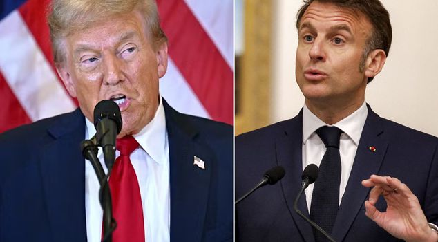 Scandalous words from Trump! He targeted Macron through his wife.
