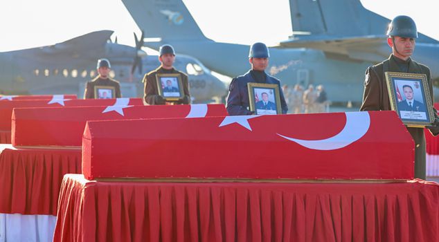 اكتمل التقرير الجنائي للطائرة العسكرية التي استشهد فيها 20 جندياً.