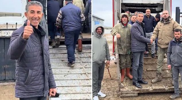 He achieved a first in Turkey when purchasing sheep.