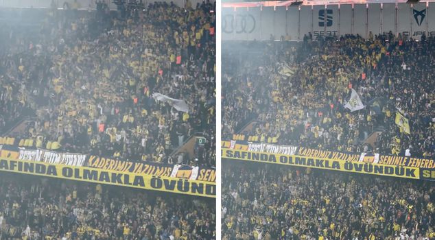 They all said it! Great support for Mert Hakan from the Fenerbahçe fans.