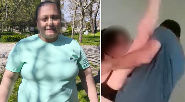 Изображение из Турции! Она поймала своего мужа на горячем, следя за ним шаг за шагом с другой женщиной.