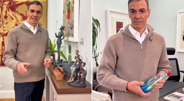 Spanish Prime Minister Sanchez shared 3 essential items from his office! One of them impressed everyone.
