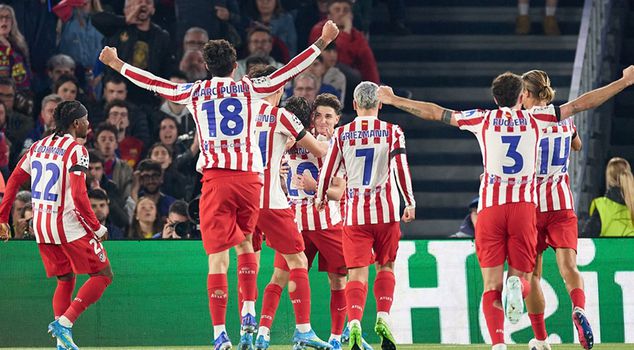 Atletico Madrid haunted Barcelona.