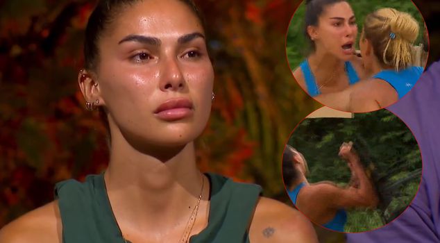 Things got chaotic in Survivor! Gozde had a nervous breakdown and threw a chair.