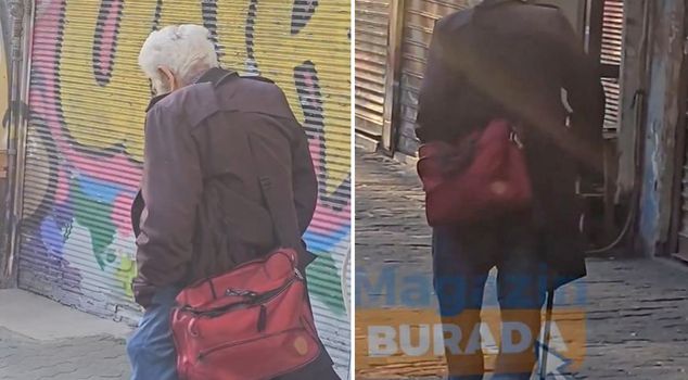 الحياة قاسية جداً: حالة الممثل الماهر الذي تم تصويره أثناء المشي بعصا تثير الحزن.