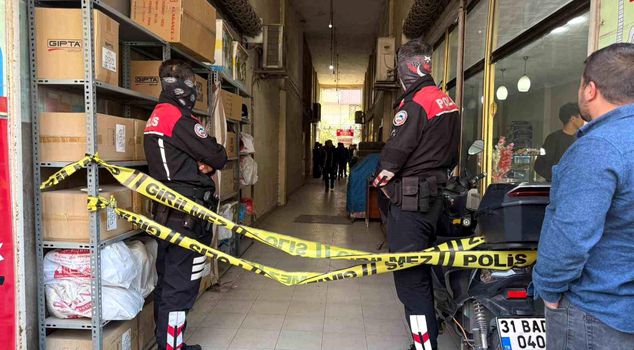 A tradesperson was found dead at their workplace in Hatay.