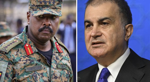 The first response to the Chief of General Staff of Uganda is from AK Party Spokesperson Çelik.