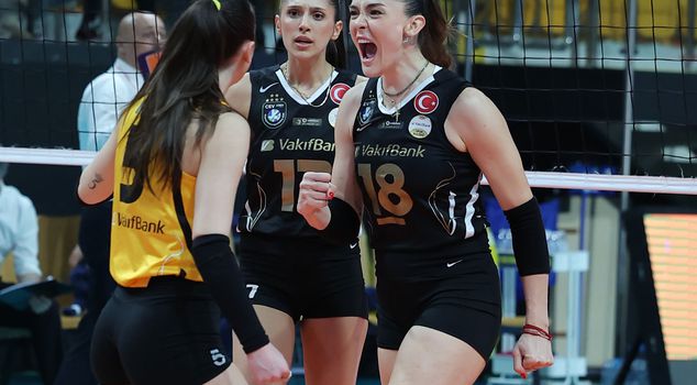 VakıfBank took the lead in the series against Fenerbahçe.