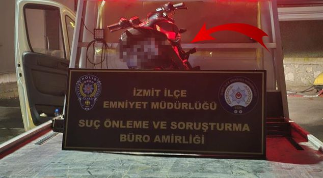 An exemplary penalty from the police! He will never touch a motorcycle again.