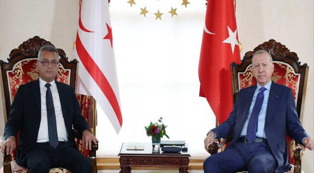 President Erdogan met with TRNC President Erhürman.