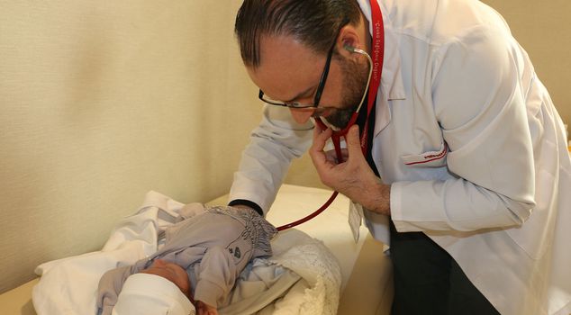 Born with a closed esophagus: Seen once in every 5,000 cases in the world.