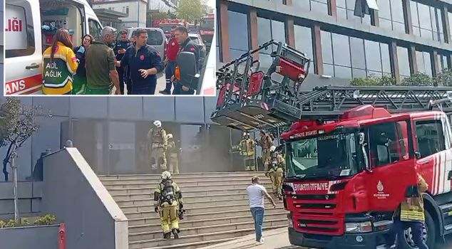 Fire in a home textile workshop in Pendik! There are people trapped.