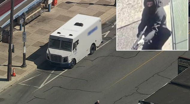 They targeted the armored vehicle and stole 1.8 million dollars within seconds.
