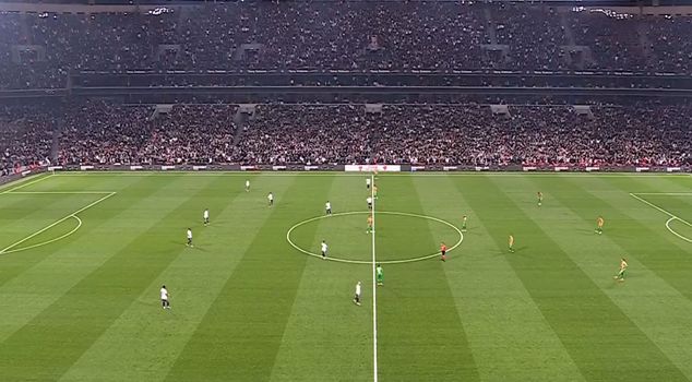 The image that marked the Beşiktaş-Alanyaspor match