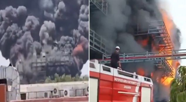 Пожар на химическом заводе в Индии: много пострадавших