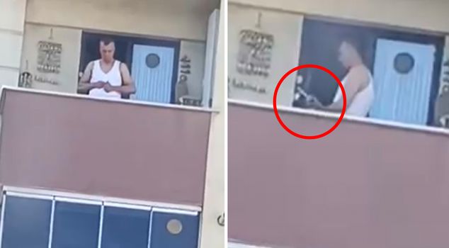 Suspect caught loading bullets into a magazine on a balcony in Pendik released under judicial supervision.