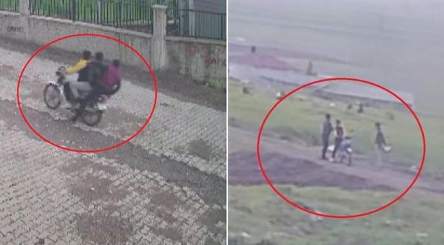 Again the school area, again a gun! They opened fire repeatedly.
