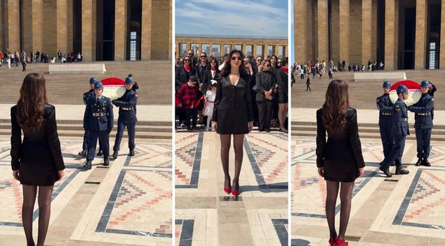 The visit of the kindergarten principal and teachers to Anıtkabir sparked debate.