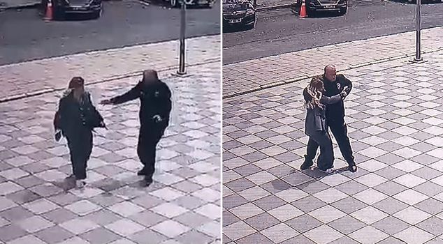 The police officer's attention saved a life