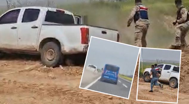 The breathtaking chase at the border ended in the wheat field.