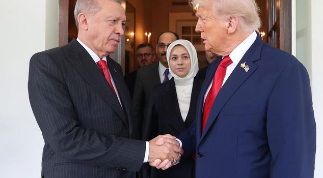 President Recep Tayyip Erdogan met with US President Donald Trump