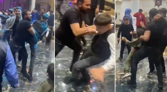 The footage recorded at a wedding in Diyarbakır made waves.