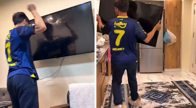 Galatasaray went absolutely crazy after scoring the third goal