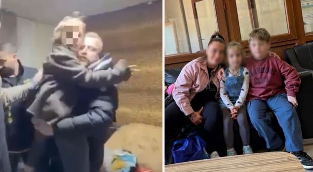 Немецкая мать воссоединилась со своим ребенком Назаром
