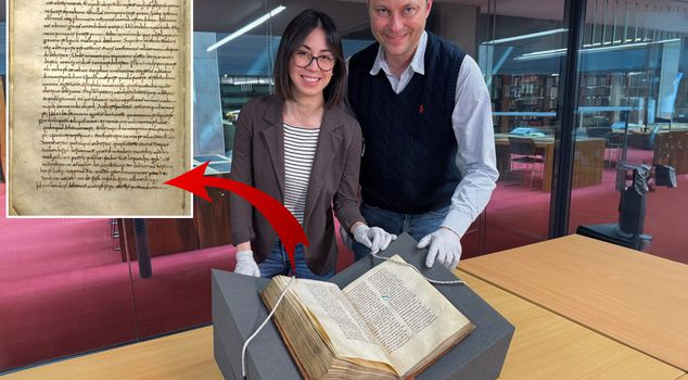 A 1,200-year-old lost copy of 'Caedmon's Hymn' was found in Italy.