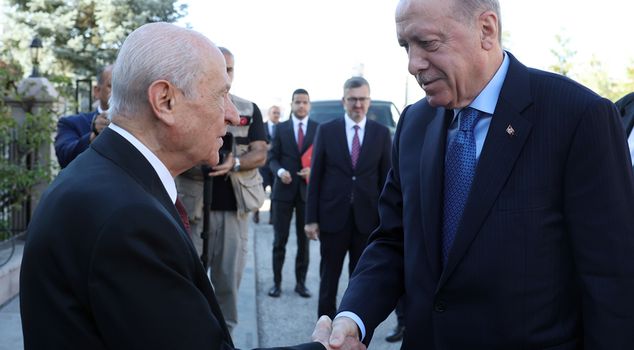 Erdogan-Bahceli summit at Beshtepe
