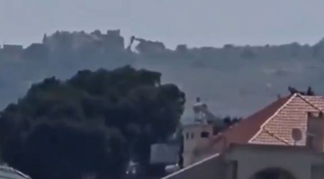 The Israeli army destroyed a monastery and a nun school in Lebanon.