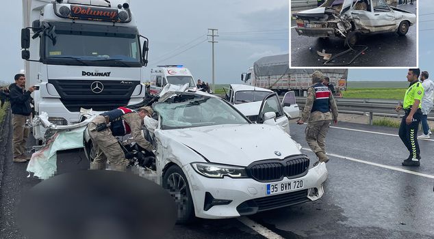 Horrific accident in Şanlıurfa: 2 dead, 2 injured