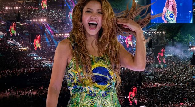 Shakira storm in Brazil! 2 million fans kept the rhythm and cursed her ex-husband Pique.