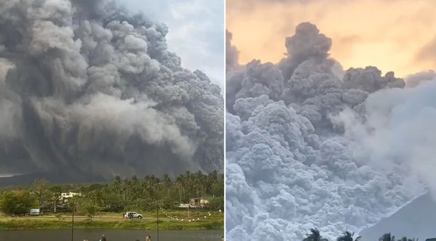 Explosion at Mayon Volcano in the Philippines! Thousands evacuated.