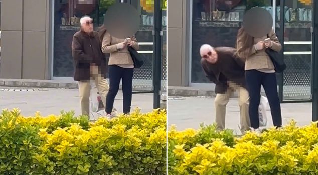 Найдите этого извращенца! Скандальное видео в центре Стамбула