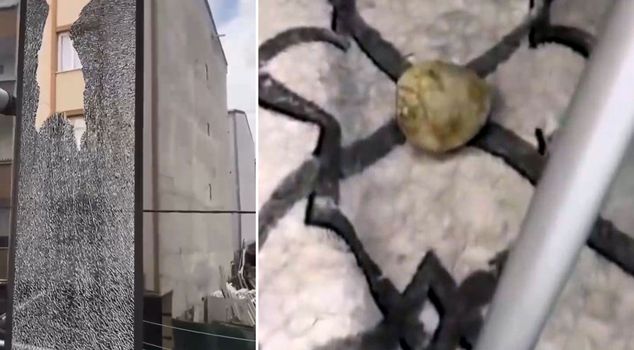 In Avcılar, the kitchen window of an apartment was broken by a thrown stone; the suspect turned out to be the neighbor across the way.