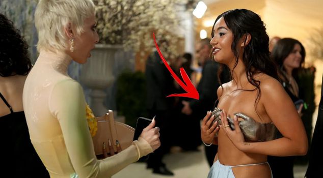 Turkish fashion designer makes a splash at Met Gala with 'statuesque' topless dress