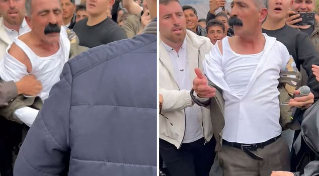 Тяжёлые моменты Измаила из Тивора! Они разорвали на нём одежду.