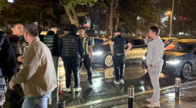 التوتر في احتفالية البطولة في شارع بغداد